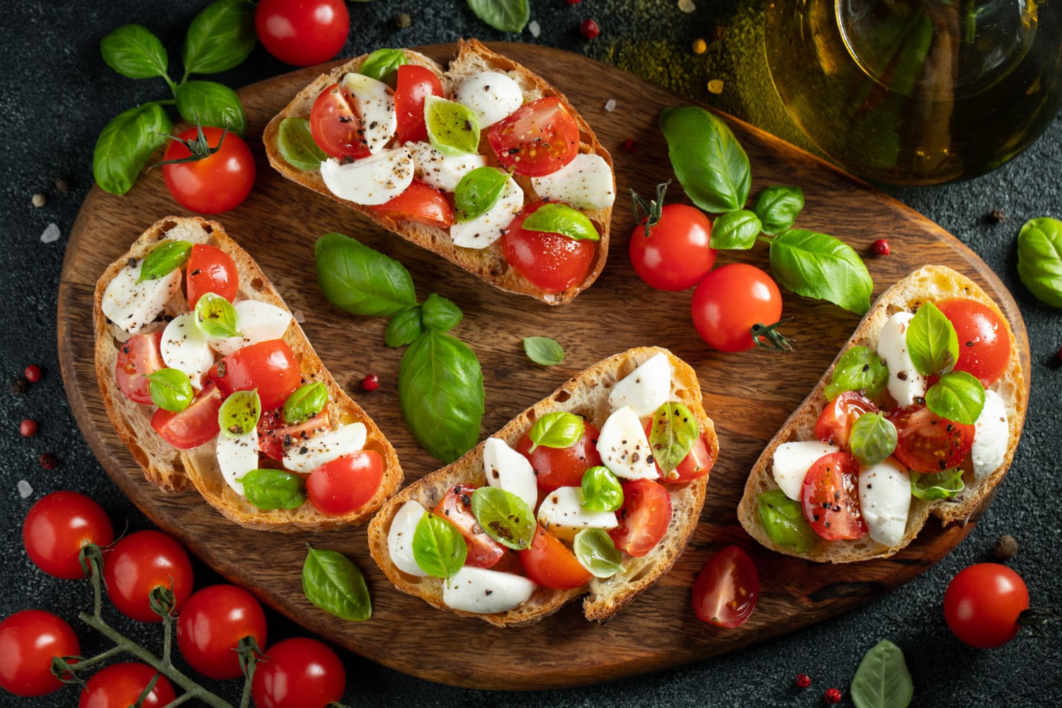 image Bruschetta Tomates-Basilic Italienne
