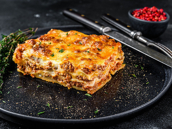 Lasagnes à la sauce béchamel