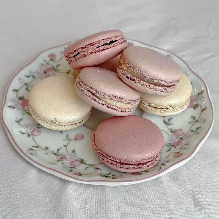 image macarons à la vanille